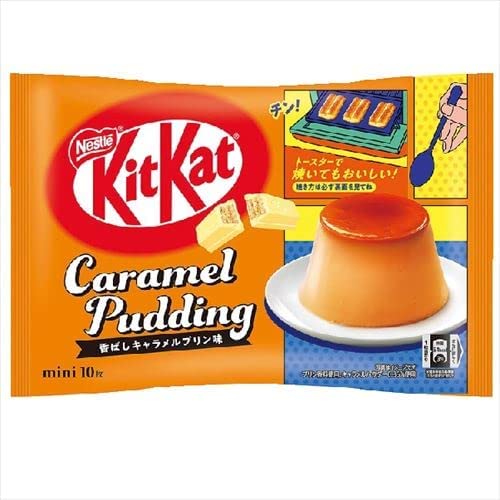 Kit Kat Caramel Pudding