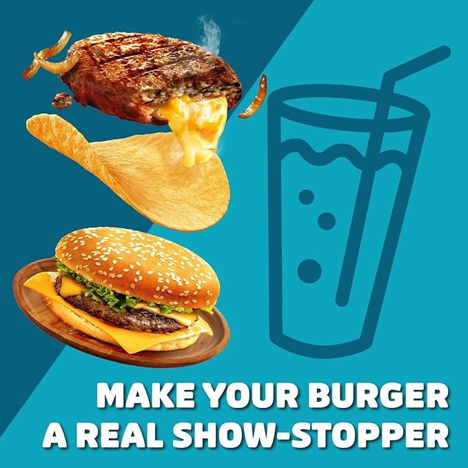Pringles Cheeky Cheese Grilled Burger 