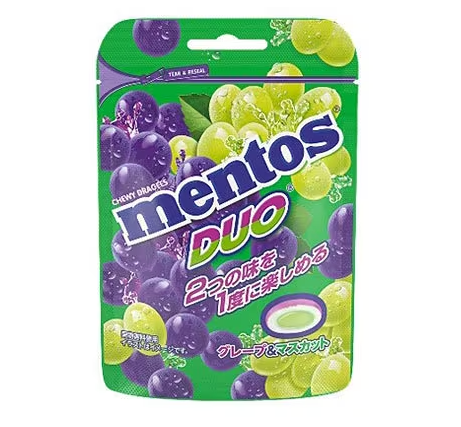 Mentos Duo: Grape and Muscat