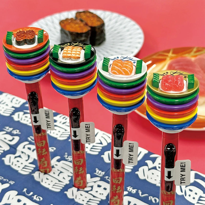 Rotating sushi pens - all types