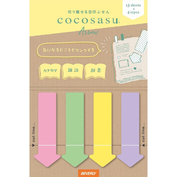 Kokosasu Page markers - Neon