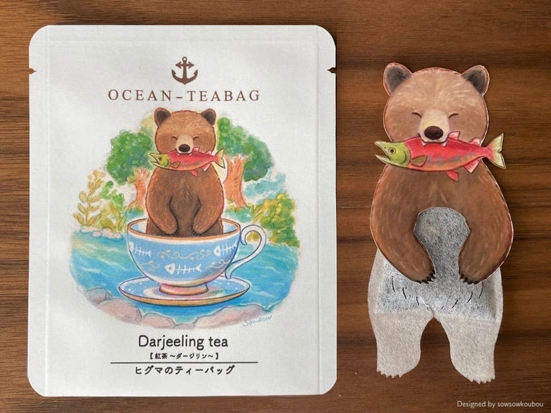 Polar Bears Herbal Tea Set by Ocean Tea Bag