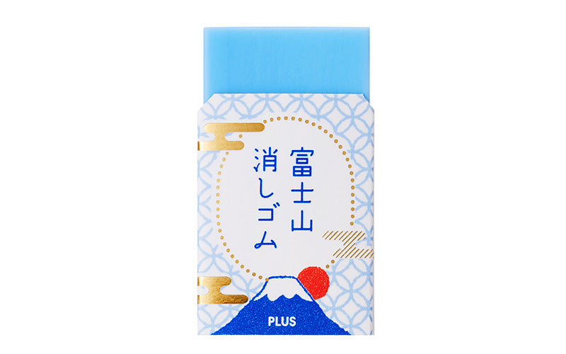NEW Plus Eraser Mount Fuji Mt. Fuji JAPAN Blue 
