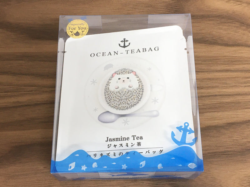 Floating Hedgehog Jasmine Tea By Ocean Tea bag