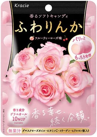 Fuwarinka Candy - Rose Flavor with Collagen
