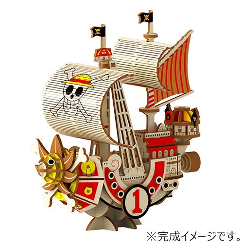 One Piece Thousand Sunny Ship Ki-Gu-Mi Wooden Puzzle