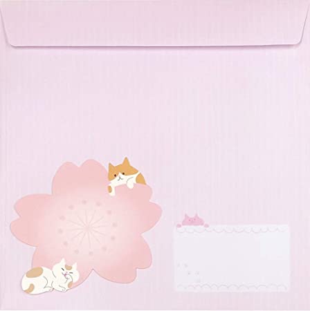 Sanrio Sakura Cat Message Card