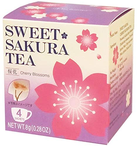 Sweet Sakura Tea (Green, Black, Cherry Blossoms, Houjicha)