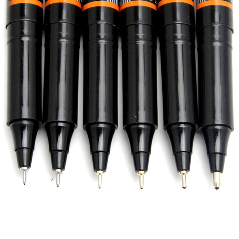 Ohto Graphic Liner Rollerball Drawing Needle Point Pen Set