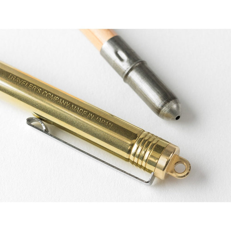 Brass Ballpoint Pen by Traveler's Company