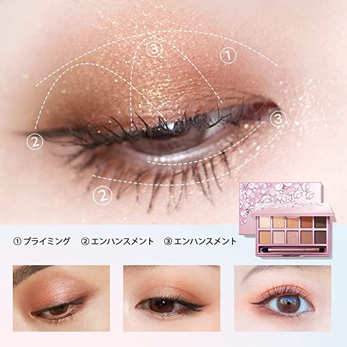 Sakura Eyeshadow Makeup Palette