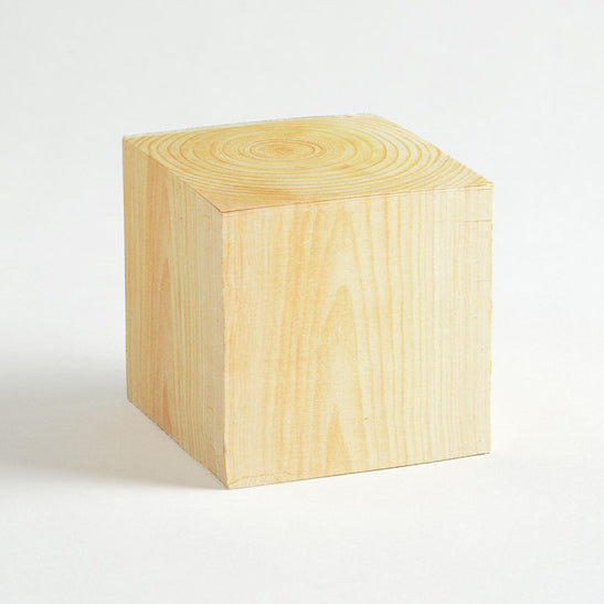 Hinoki Memo Cube With Fragrance