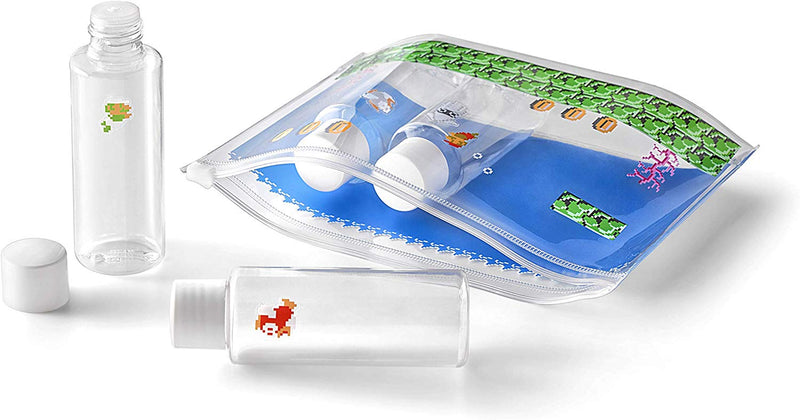 Super Mario Travel Pouch Water with bottles