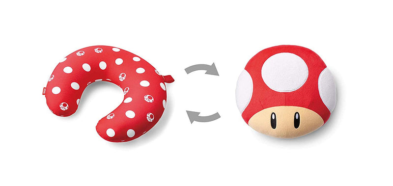 Nintendo Super Mario Neck Pillow - Mushroom