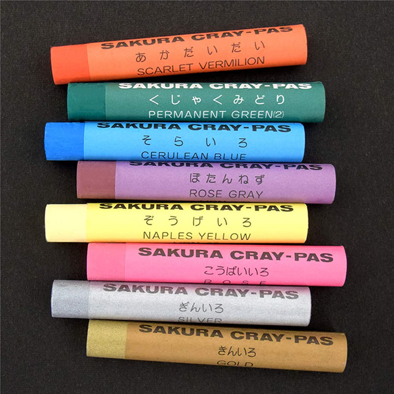 Sakura Craypas Crayons - 50 Japanese Colors Set – OMG Japan