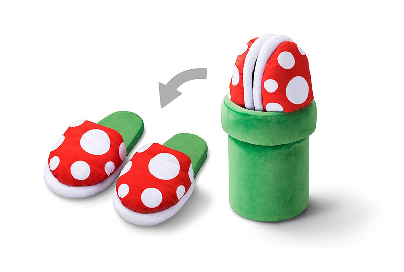 Super Mario Slippers and Holder