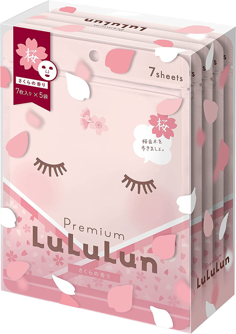 LuLuLun Premium Sakura Face Masks
