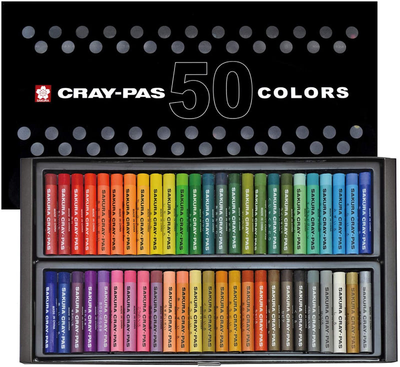 Sakura Craypas Crayons - 50 Japanese Colors Set