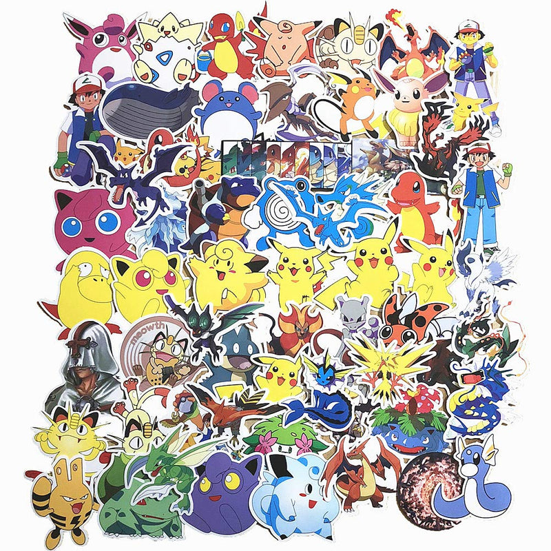 Pokemon 50 Sticker Set