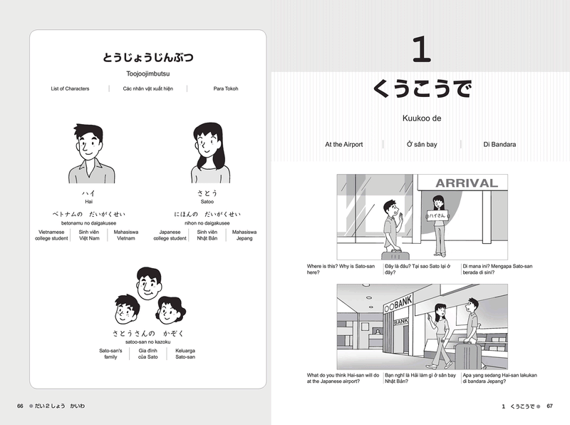 Try! Start Nihongo Hajimeyo (Japanese for Beginners)