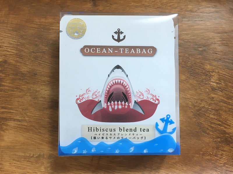 Shark Hibiscus Tea by Ocean Tea Bag