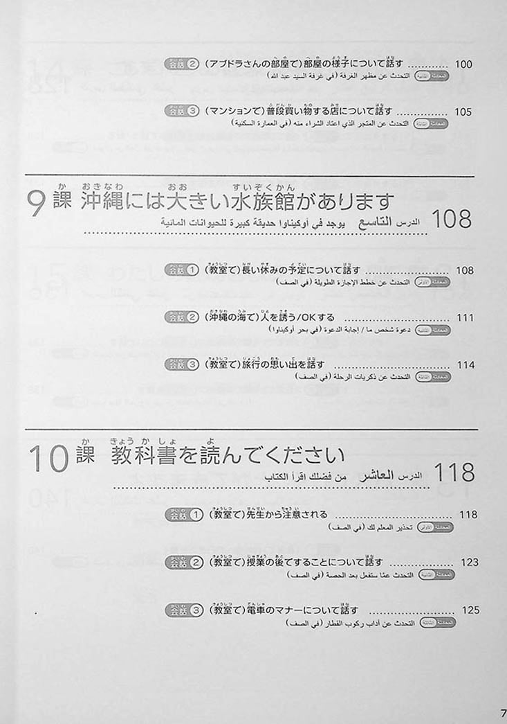 A Beginners Guide to Japanese for Arabic Speakers Back Cover Page 7