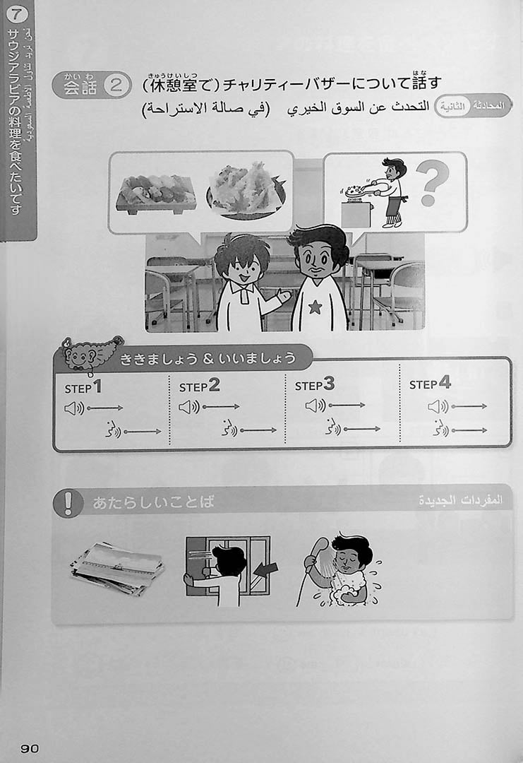 A Beginners Guide to Japanese for Arabic Speakers Back Cover Page 90