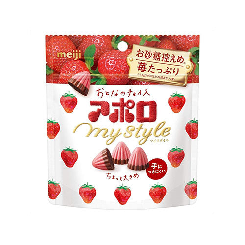 Meiji Apollo - Chocolate Strawberry