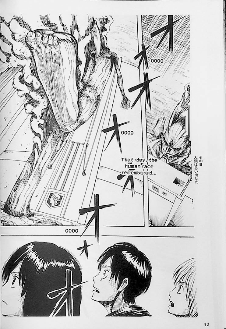 Attack on Titan Volume 1 (English/Japanese)