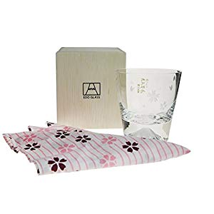 Sakura Mount Fuji Glass by Tajima