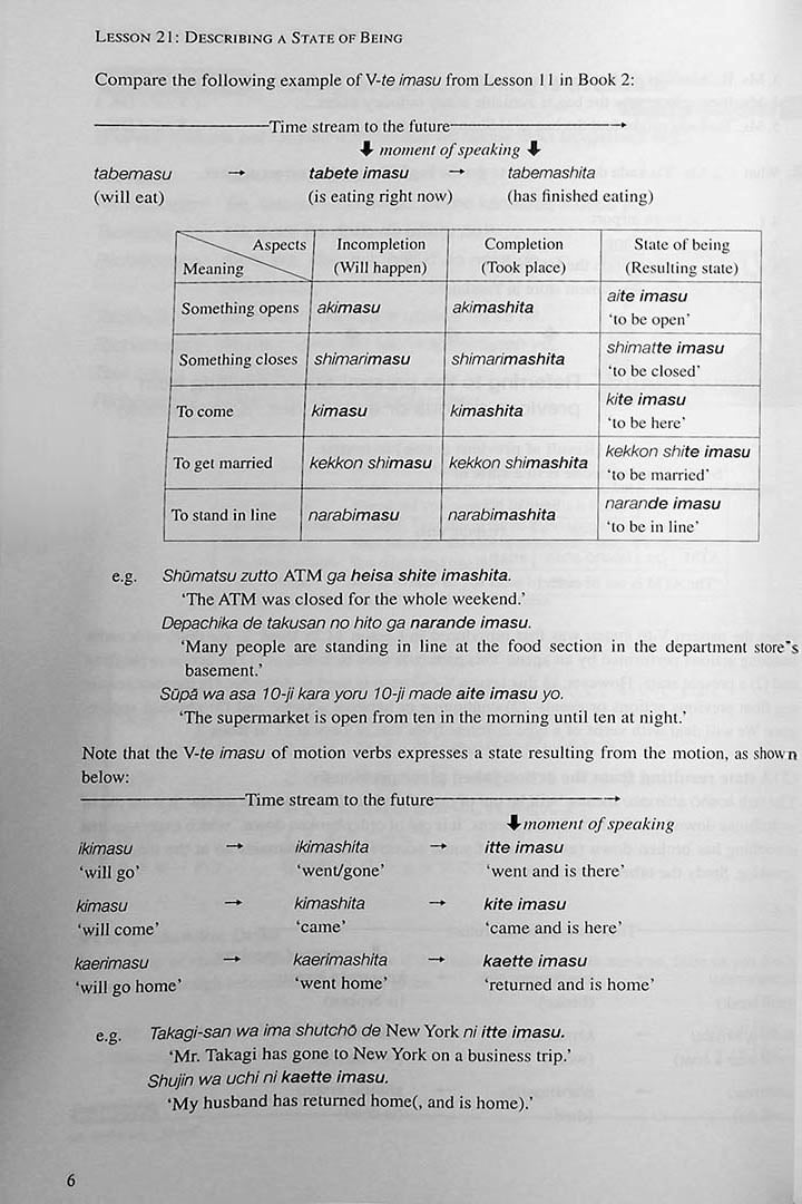 Basic Japanese for Expats Book 3 Page 6
