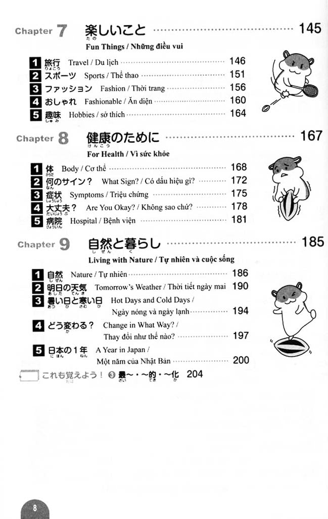 Essential Vocabulary 2000 JLPT N3 Page 8