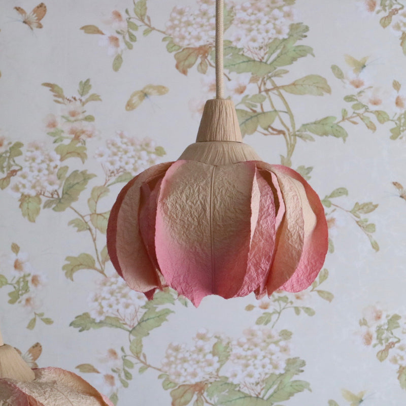 Hanging Sakura Cherry Blossom Flower Lanterns by Sachie Muramatsu