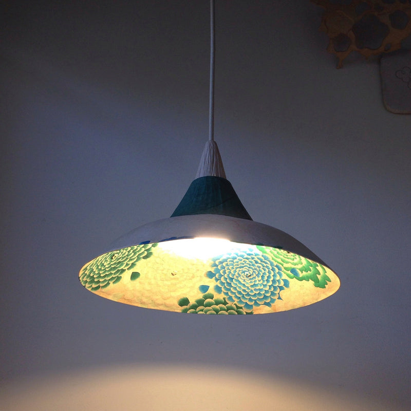 Hanging Flower Garden Lantern by Sachie Muramatsu