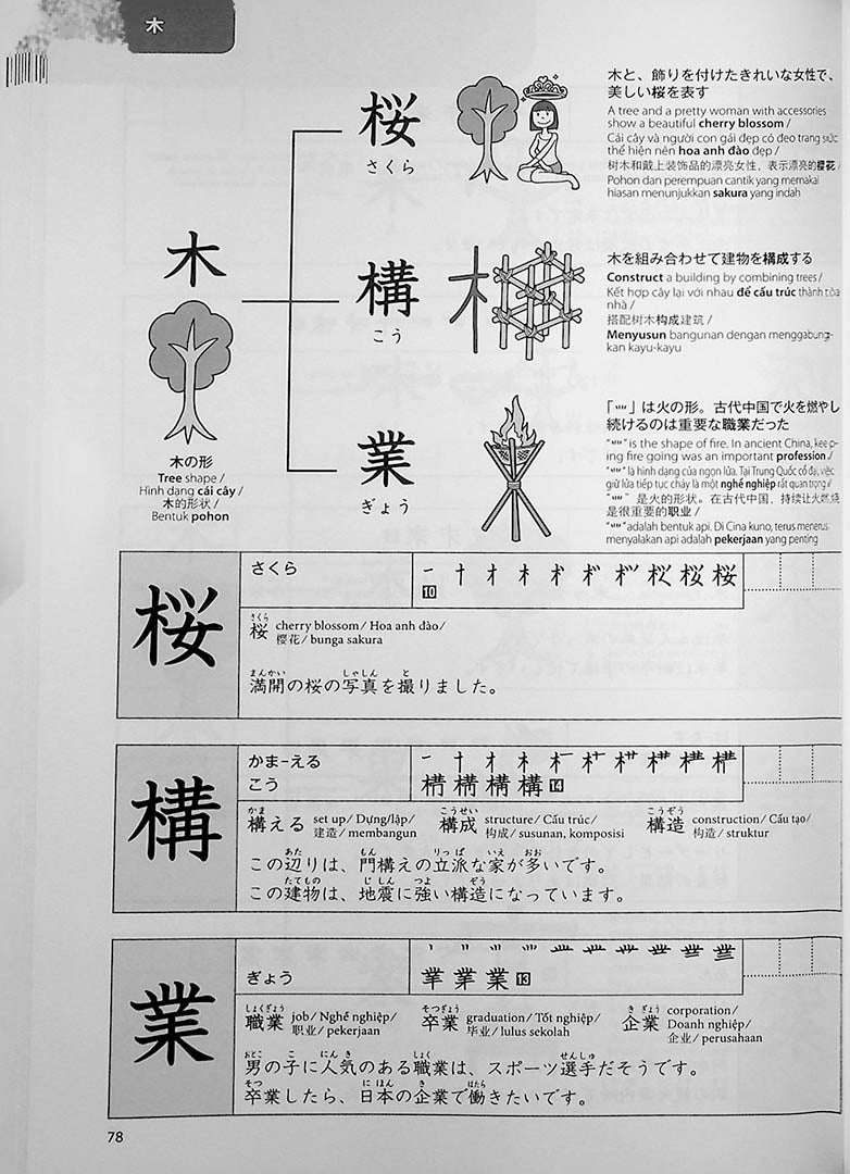 Connecting with Kanji : Workbook for Intermediate Level