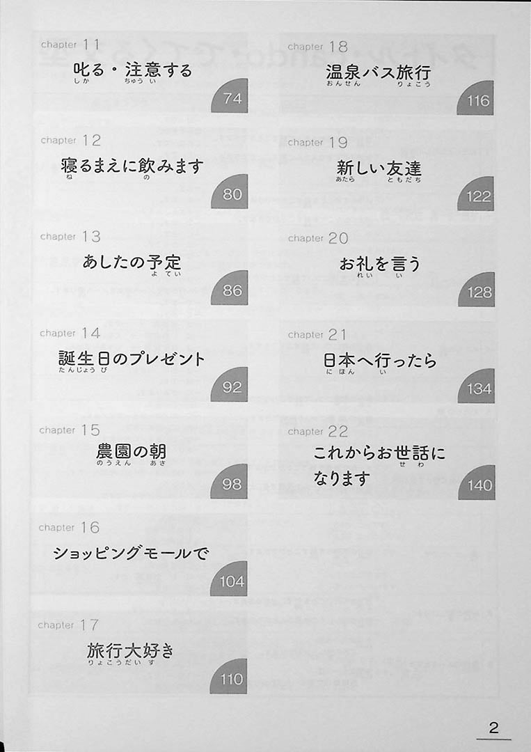 Learn Japanese Through Narratives in 160 Hours Page 2
