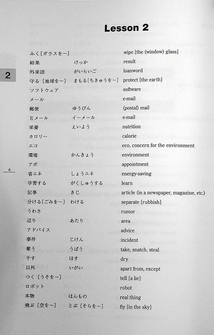 Minna No Nihongo Chukyu 1 English Translation Page 15