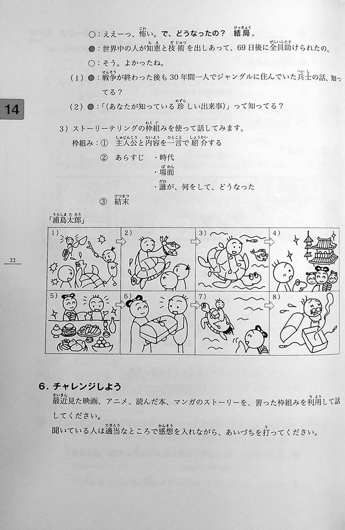 Minna no Nihongo Chukyu 2 Textbook Page 22