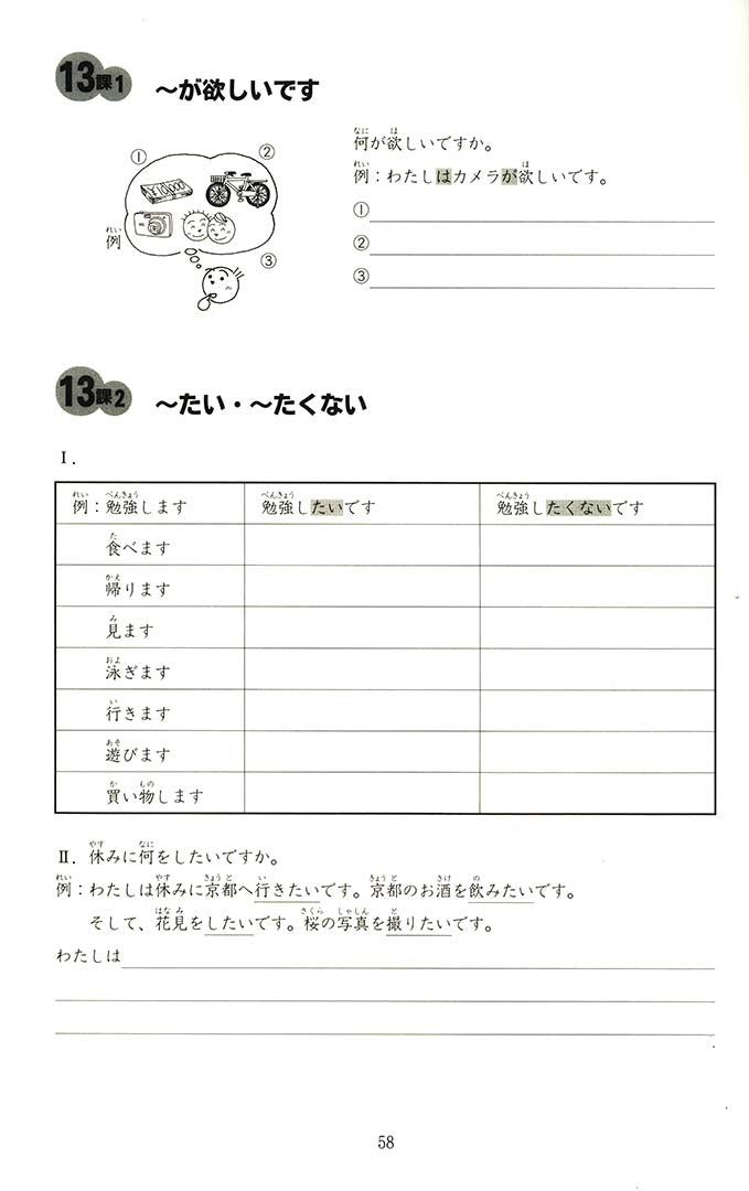 Minna no Nihongo Shokyu 1 Bunkei Renshucho Workbook