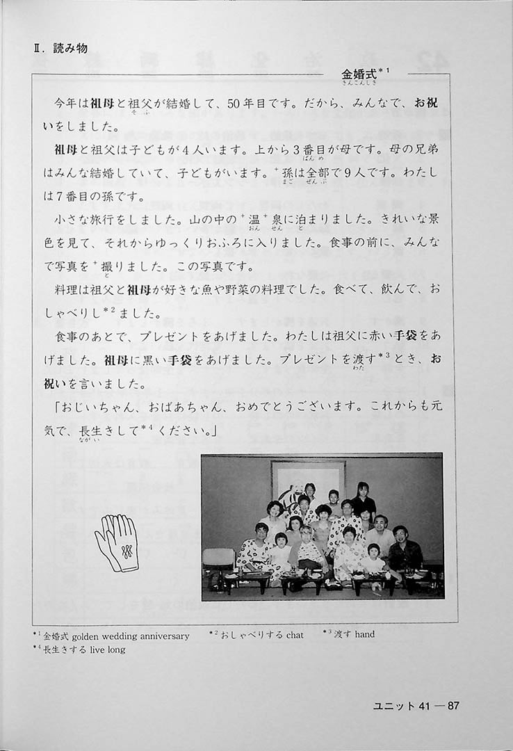 Minna no Nihongo Shokyu 2 Kanji Page 87