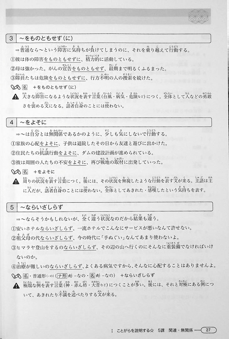 New Kanzen Master JLPT N1 Grammar Page 27