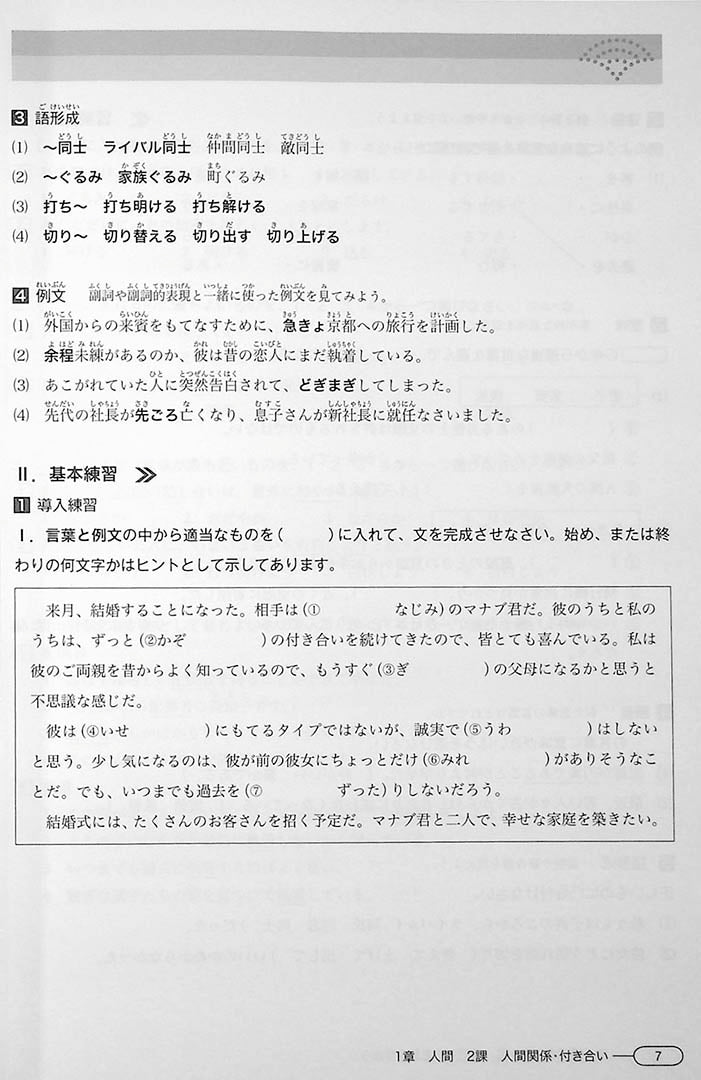 New Kanzen Master JLPT N1 Vocabulary Page 7