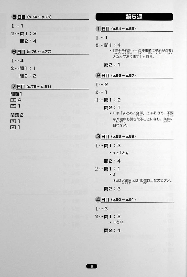 Nihongo So Matome JLPT N1 Reading Page 6
