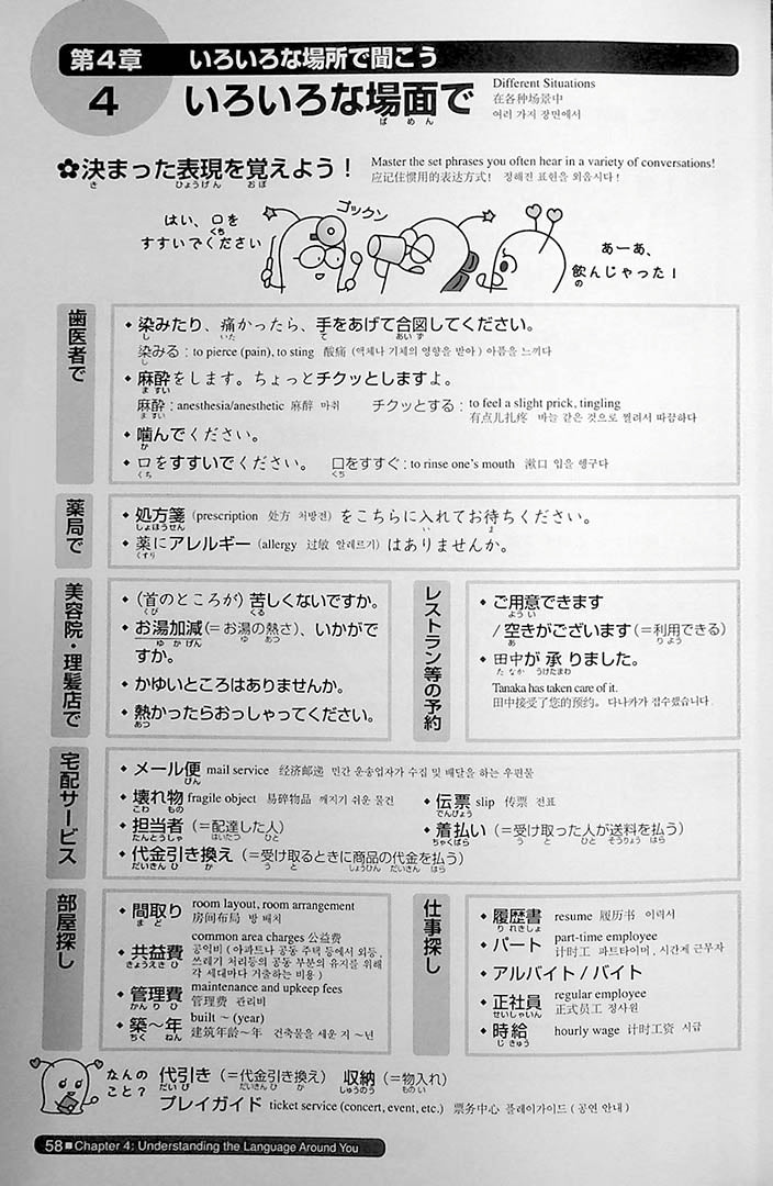 Nihongo So Matome JLPT N2 Listening Page 58