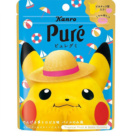 Pikachu Puré Gummies - Pokémon Electric Shock Tropical Flavor