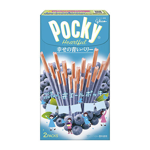 Pocky Heartful - Blueberry