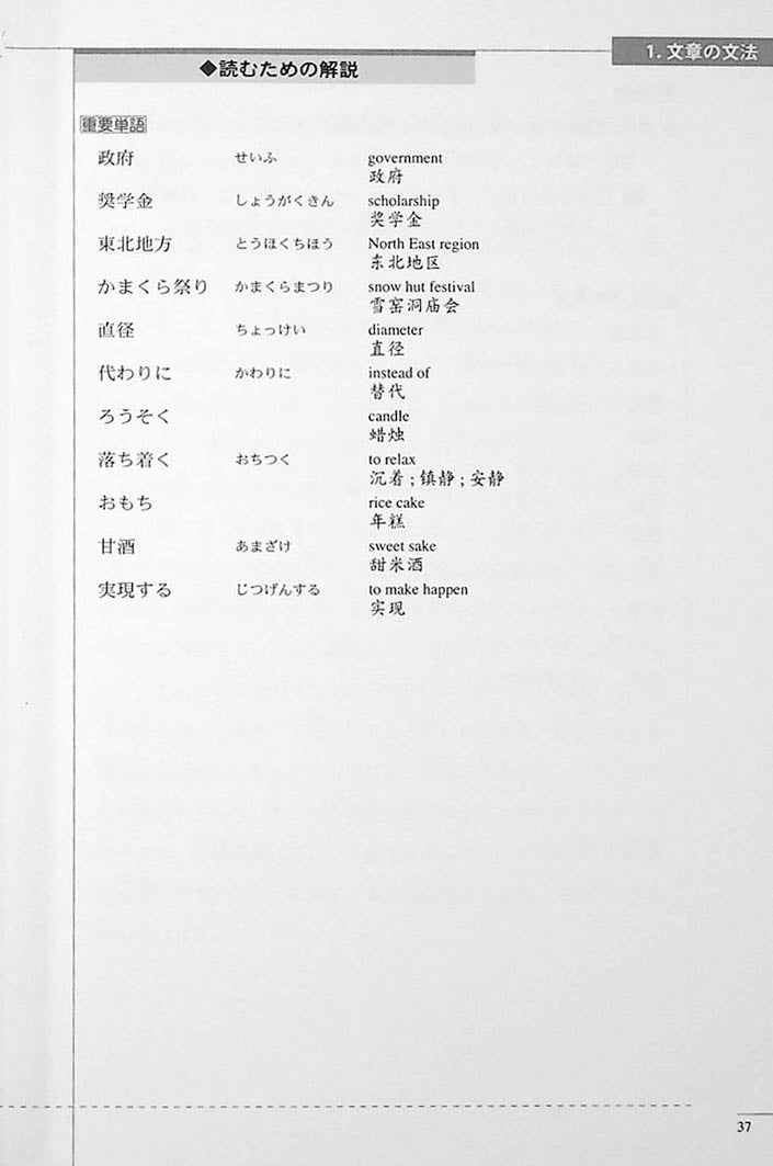 The Preparatory Course for the JLPT N2 Reading Page 37