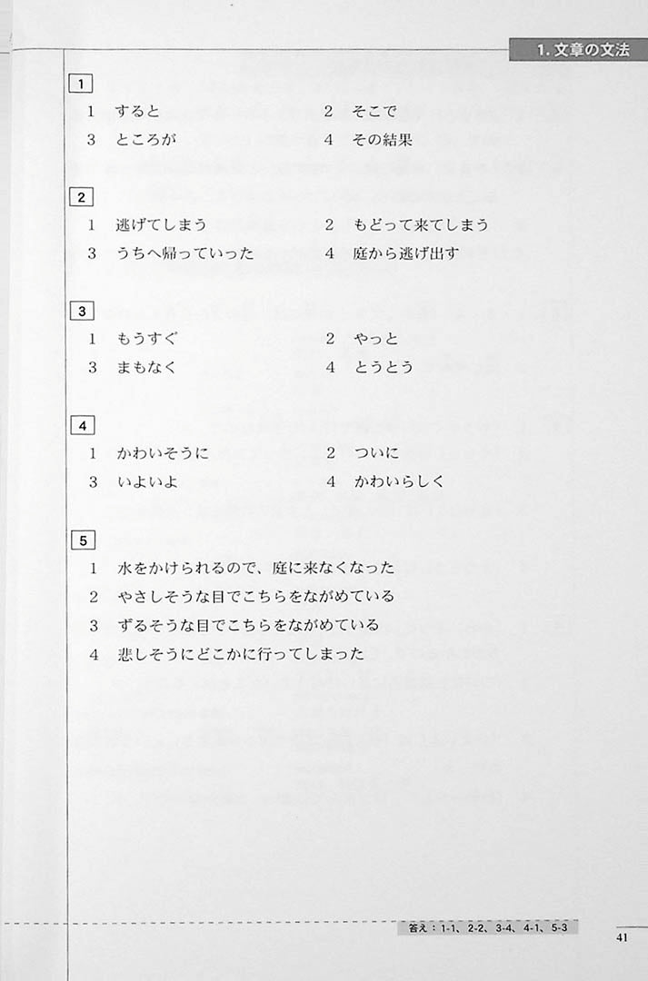 The Preparatory Course for the JLPT N2 Reading Page 41