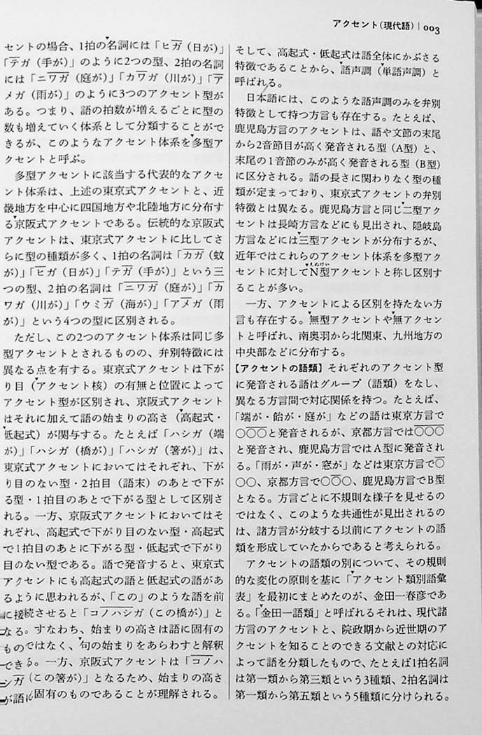 The Sanseido Dictionary of Japanese Linguistics Page 3