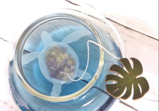 Sea Turtle Blue Jasmine Tea by Ocean Tea Bag